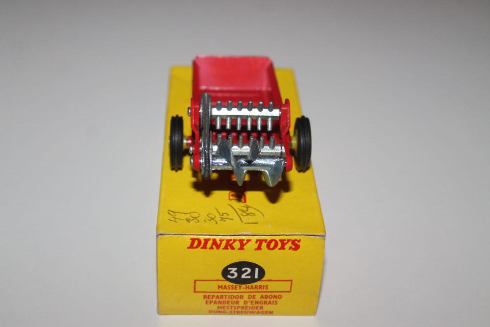 massey-harris manure spreader dinky toys 321 back