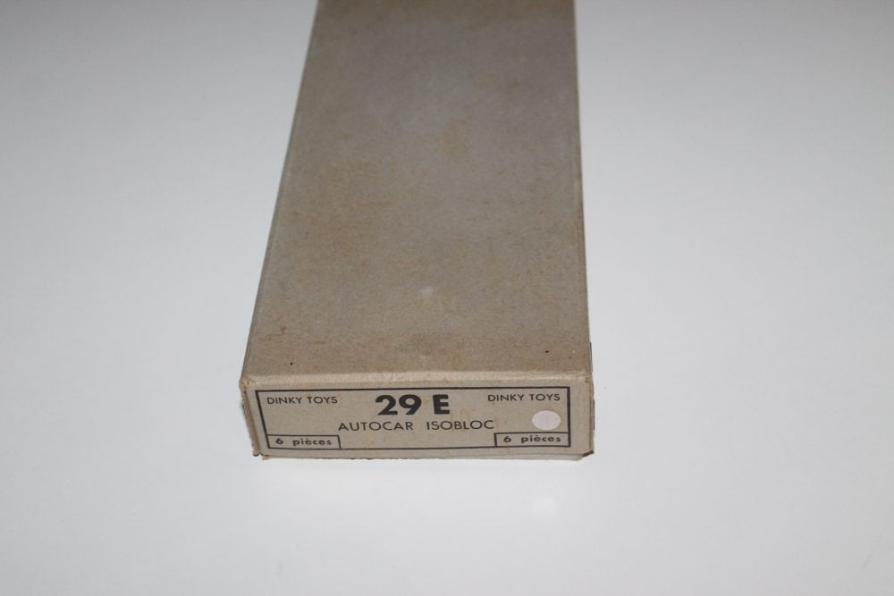 trade box autocar Isobloc french dinky 29e box