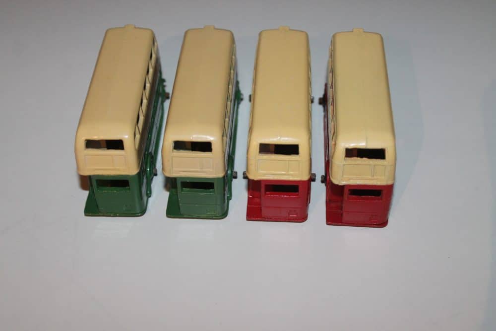 double decker trade box dinky toys 29c back