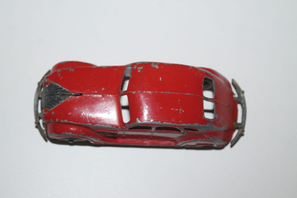 Dinky 030a Chrysler Airflow Pre-War | red | Excellent