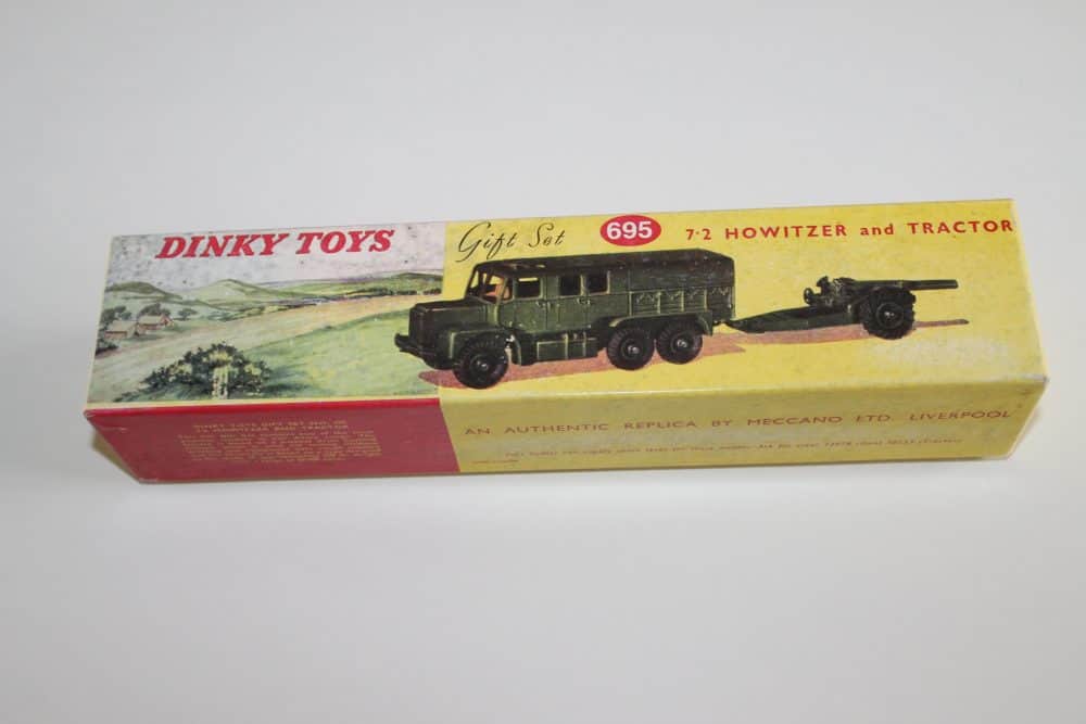 Vintage Dinky Toys Austin Champ model in original box, late issue version.