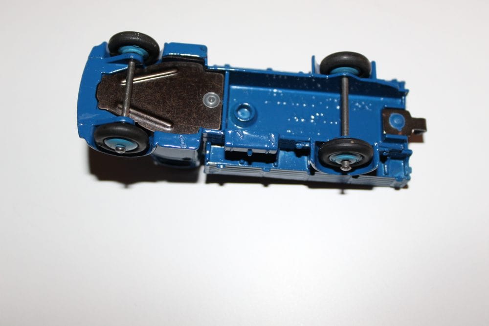 Vintage blue Dinky Toys Austin Wagon model for collectors.