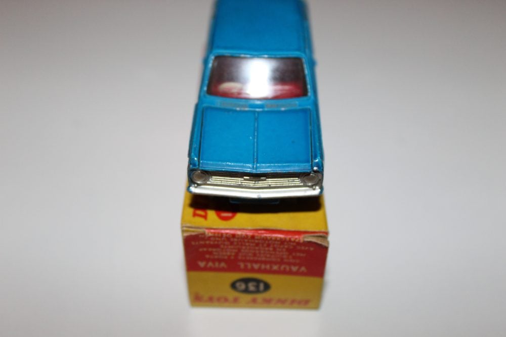 Dinky Toys 108 Sam's Car miniature diecast model on a yellow and red box.