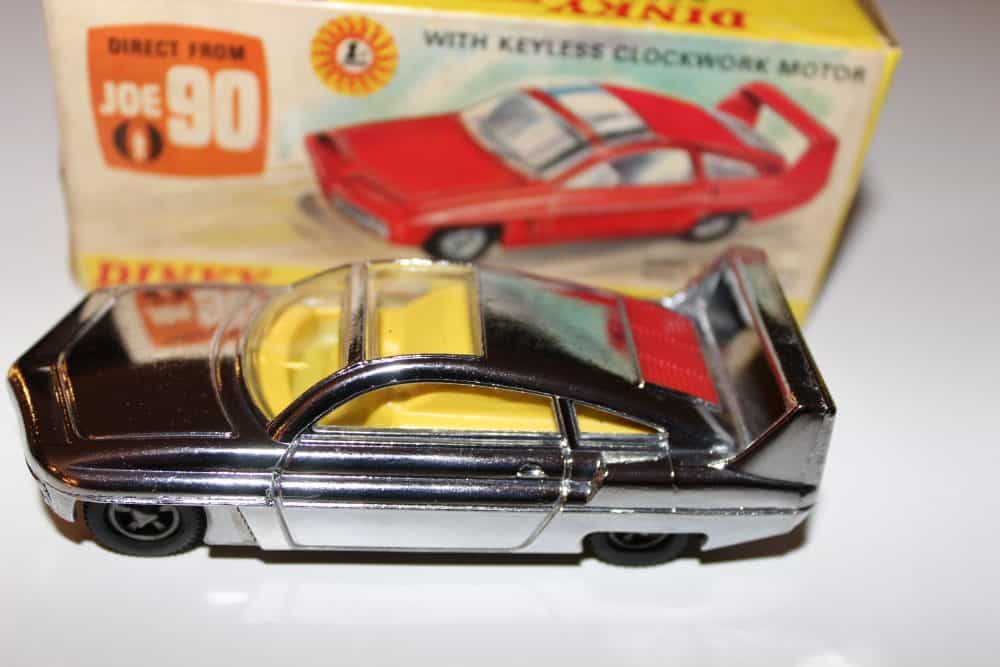 Vintage Dinky Toys 108 Sam's Car model with box display.