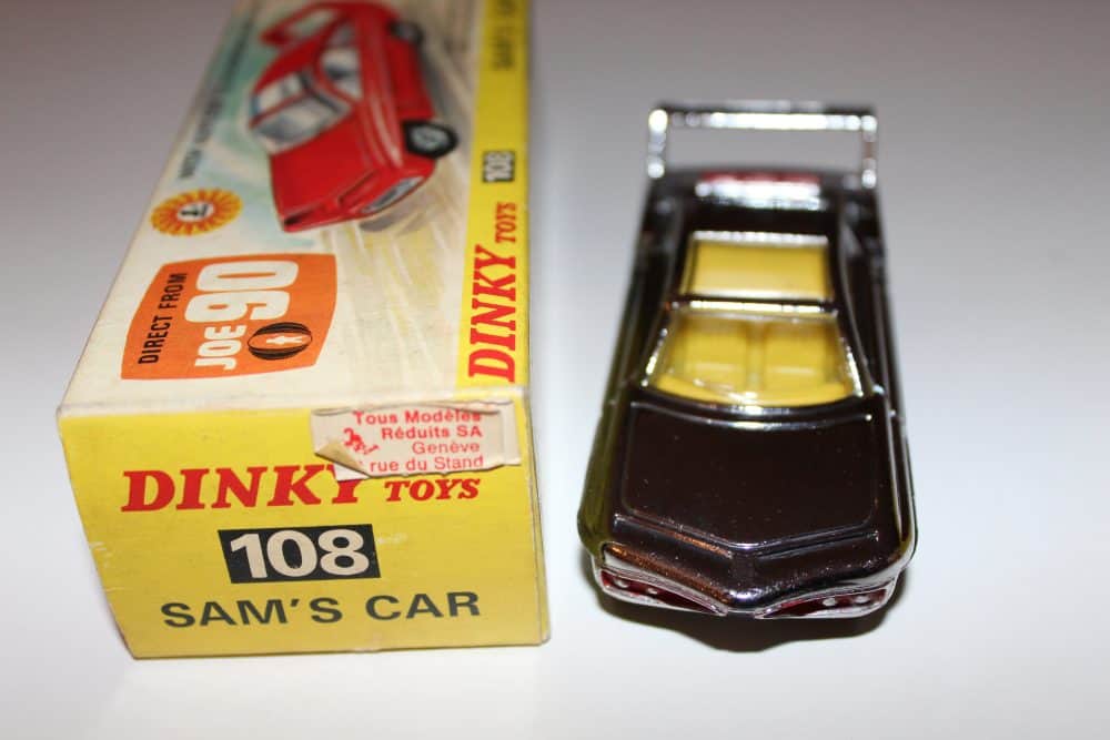 Dinky 108 Sam's Car | chrome | Mint