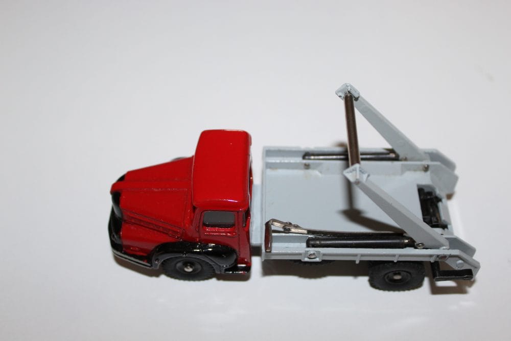 Vintage Dinky Toys 029e half cab bus model for collectors.