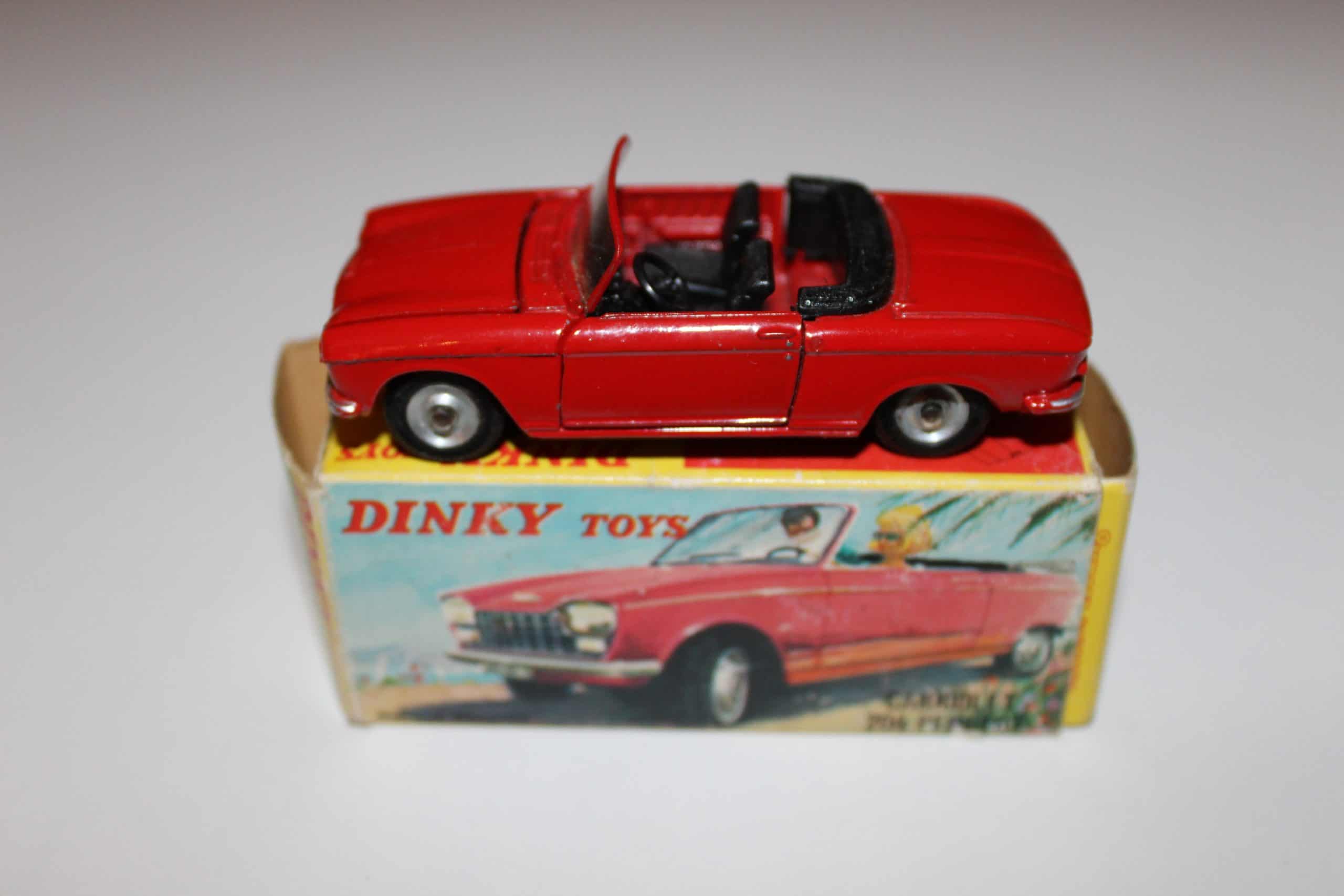DINKY PEUGEOT 204 CABRIOLET プジョー カブリオレ 箱付 1/43 フランス