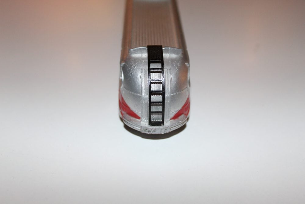 Detailed model of French Dinky Ford Covered Wagon SNCF train car for collectors.