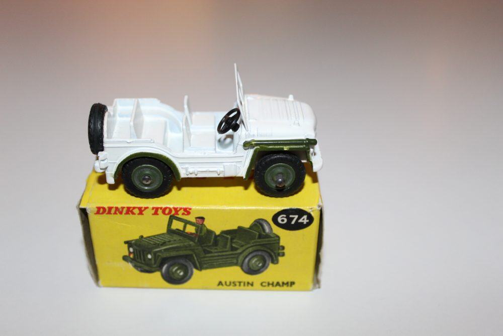 Vintage Dinky Toys Ford covered wagon with SNCF branding, collectible model.