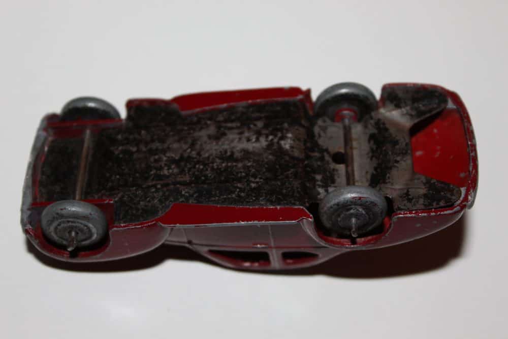 Vintage Dinky Toys Studebaker State Commander diecast car, early post-war model.