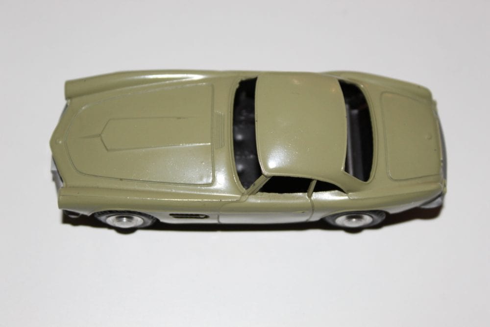 Diecast Sage Green BMW-507 toy car from Marklin, detailed miniature collectible.