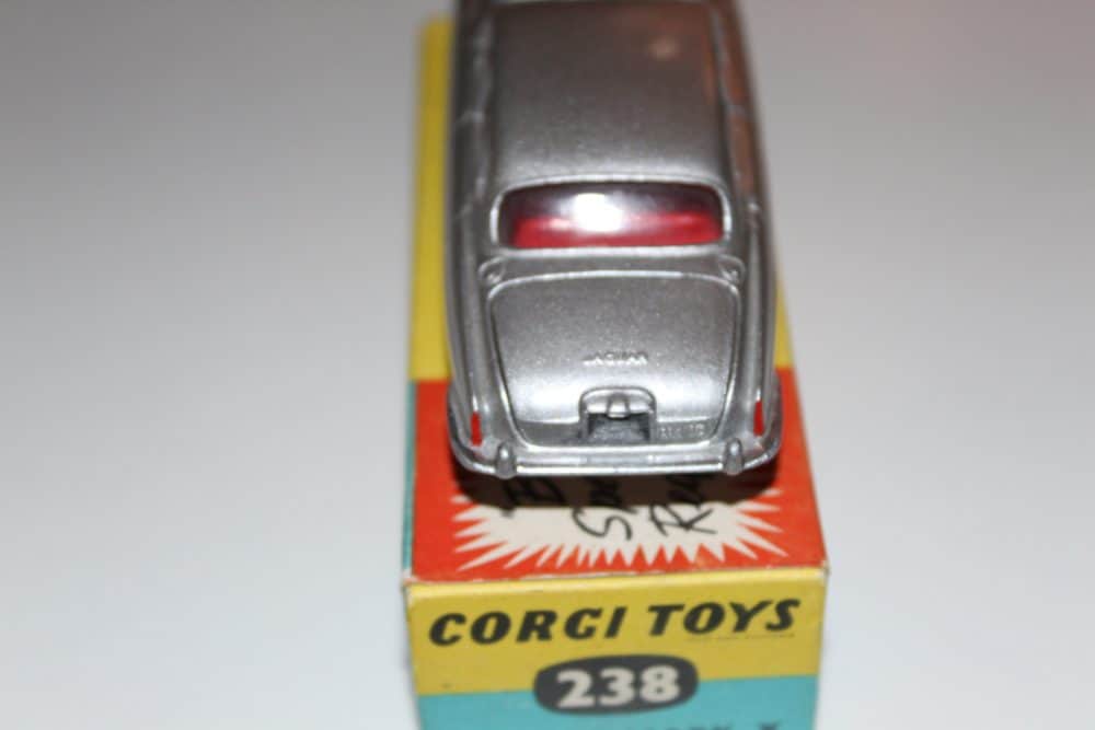 Vintage Corgi Toys 238 Jaguar Mark X diecast model car for collectors.