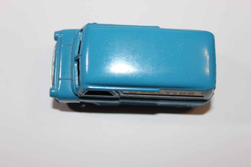 Dinky Toys Bedford Ovaltine Van diecast model, vintage toy vehicle for collectors.