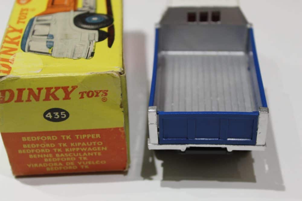 Dinky Toys 435 Bedford TK Tipper truck model for collectors and enthusiasts.