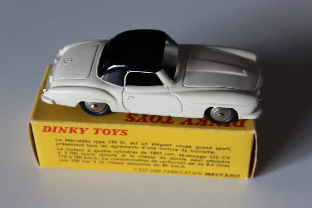 mercedes benz 190sl french dinky toys 24h side