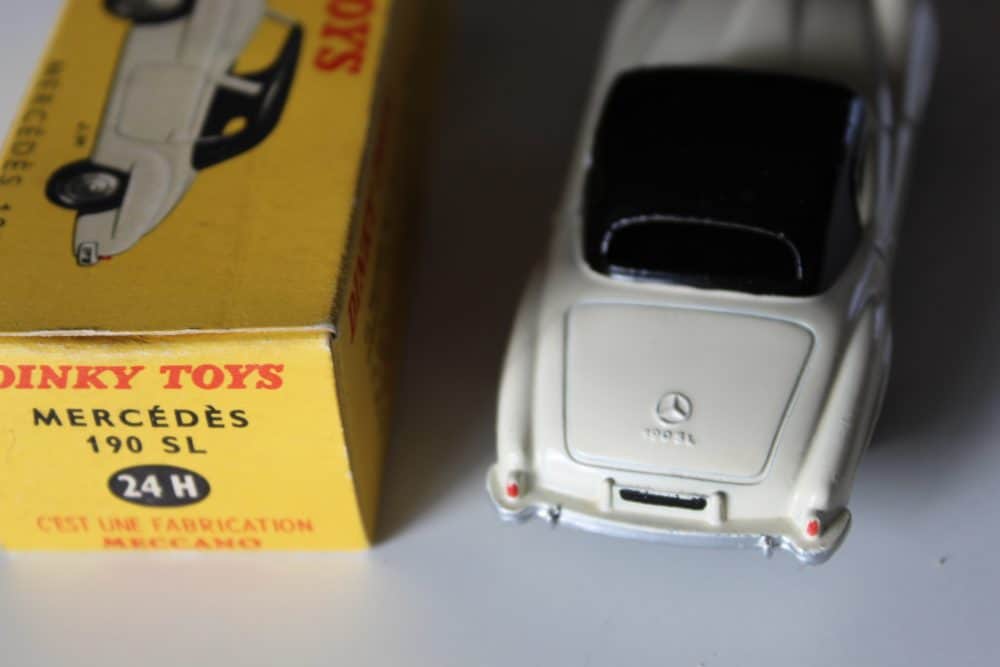mercedes benz 190sl french dinky toys 24h back