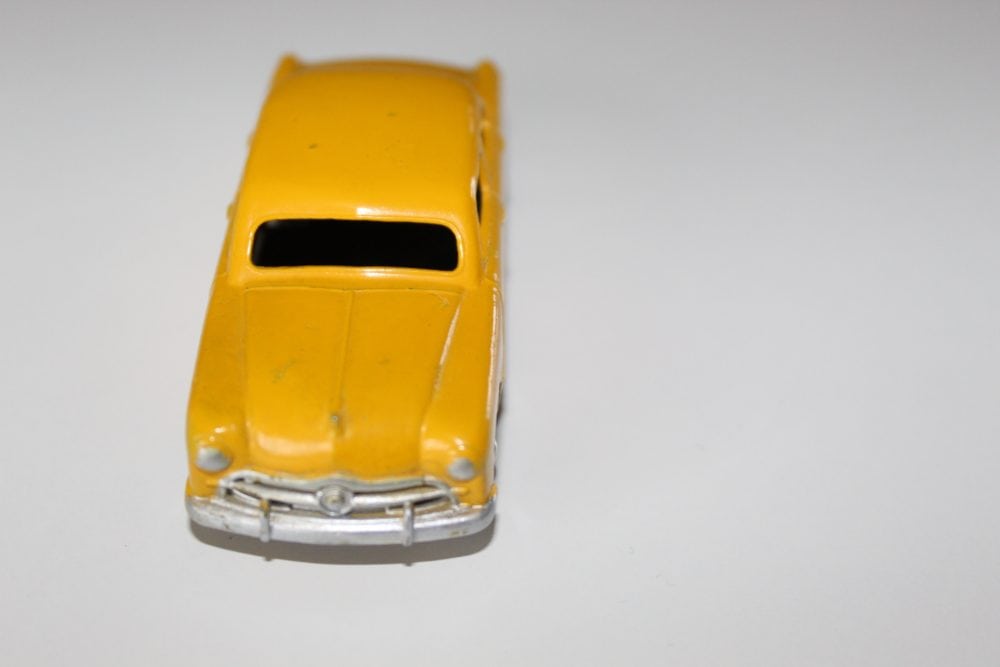 Dinky Toys 139a Ford Forder diecast model car in yellow.