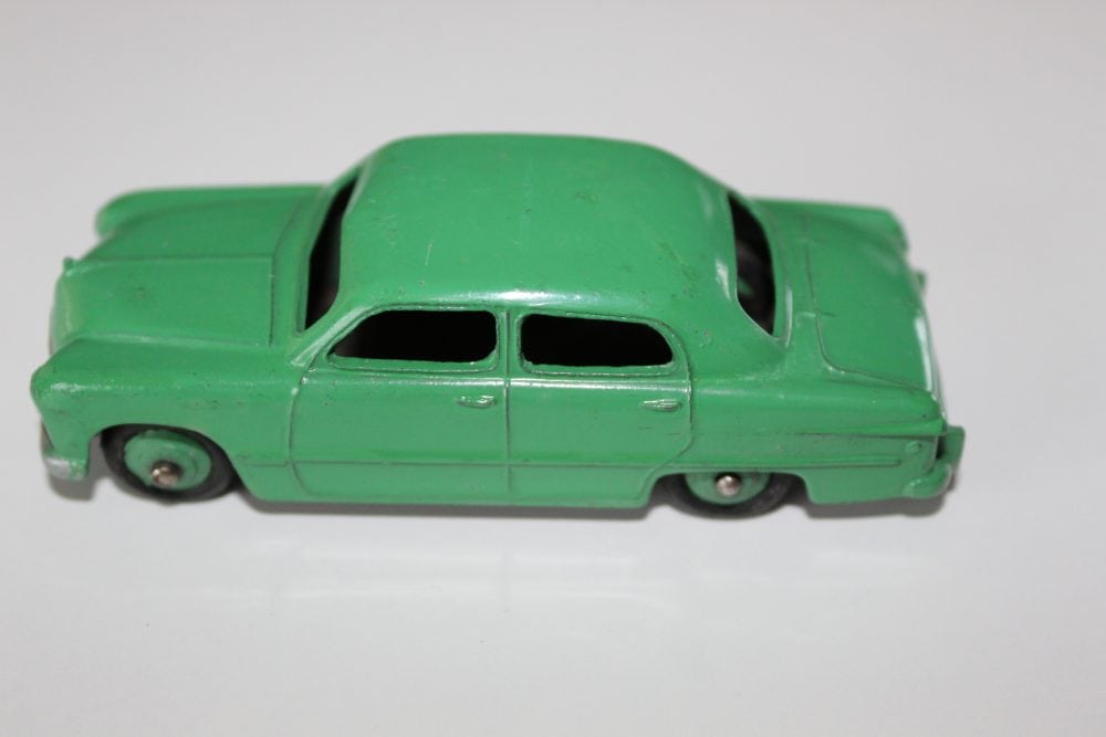 Vintage green Dinky Toys 139a Ford Forder diecast model car.