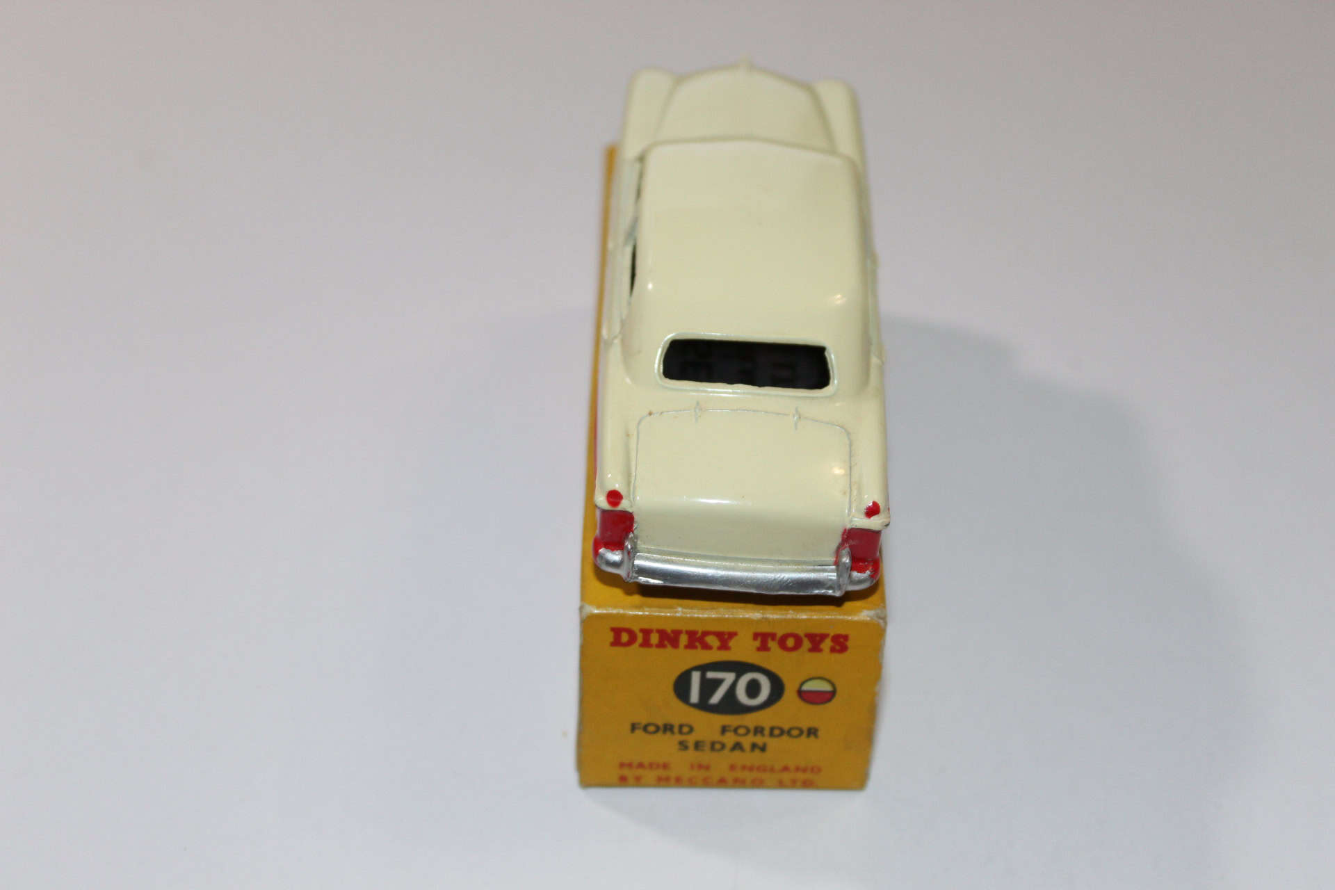 Vintage Dinky Toys 170 Ford Forder Lowline diecast model car for collectors.