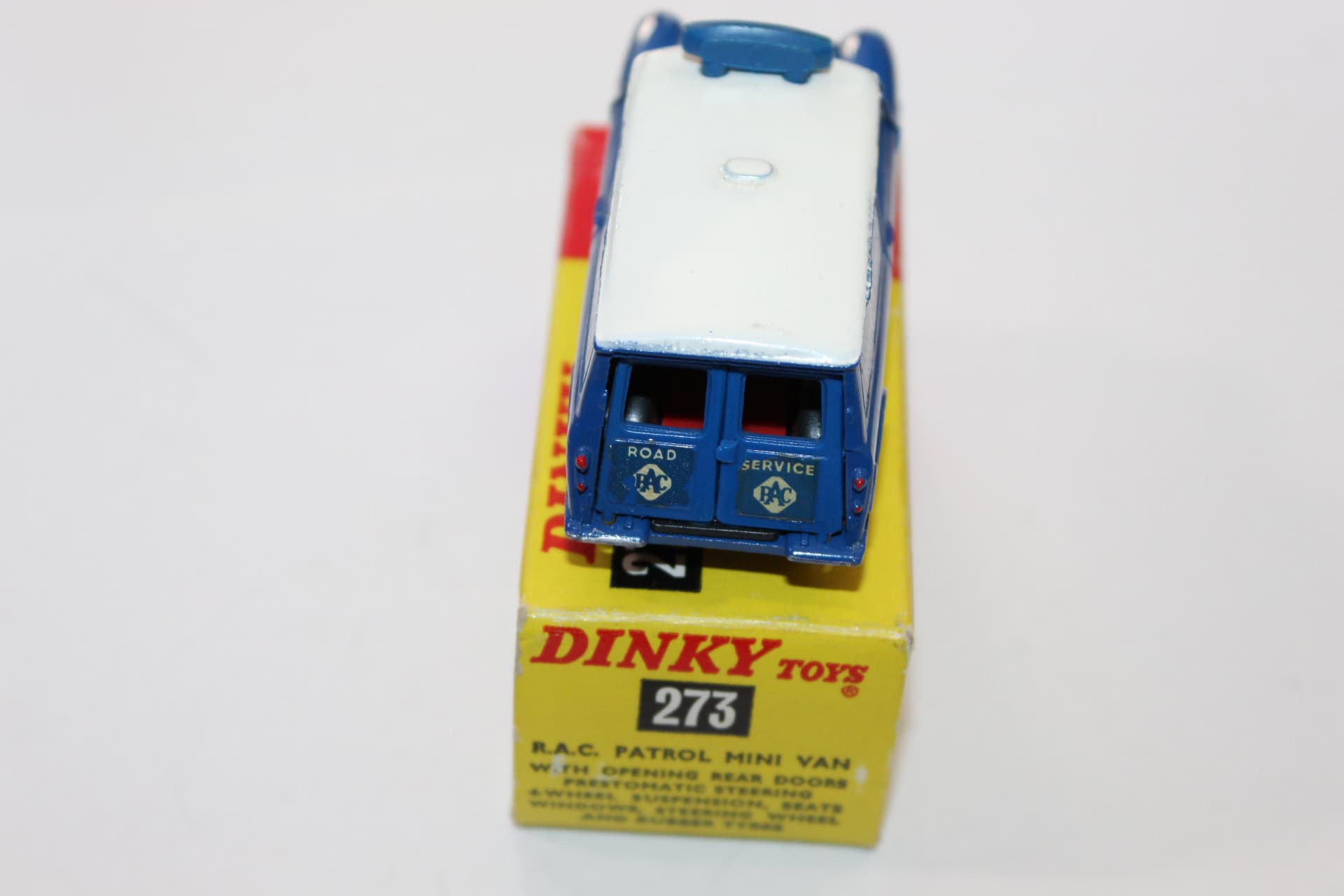 Dinky 273 R.A.C. Patrol Mini Van | Almost Mint