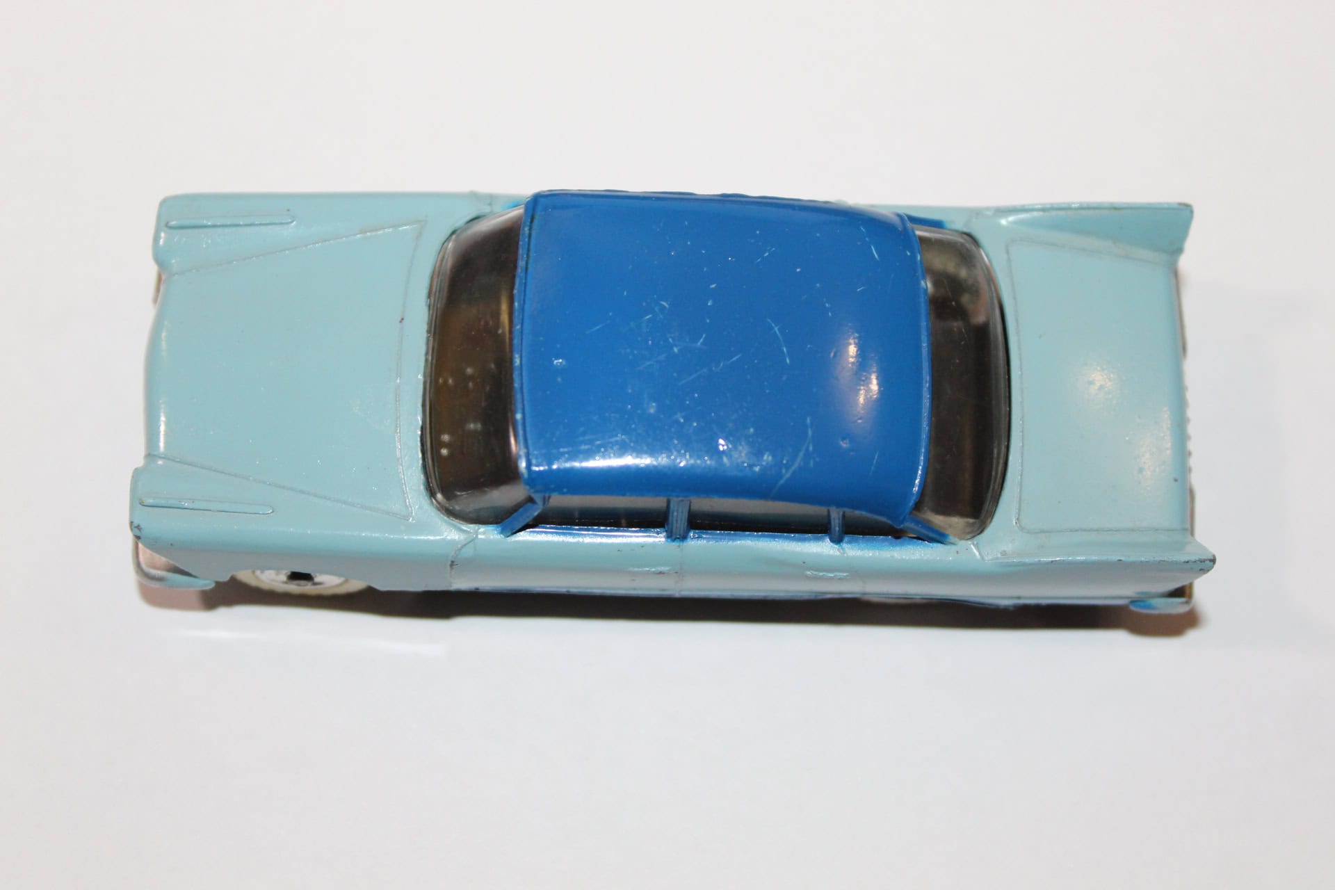 Vintage Dinky Toys 178 Plymouth Plaza diecast model car for collectors.