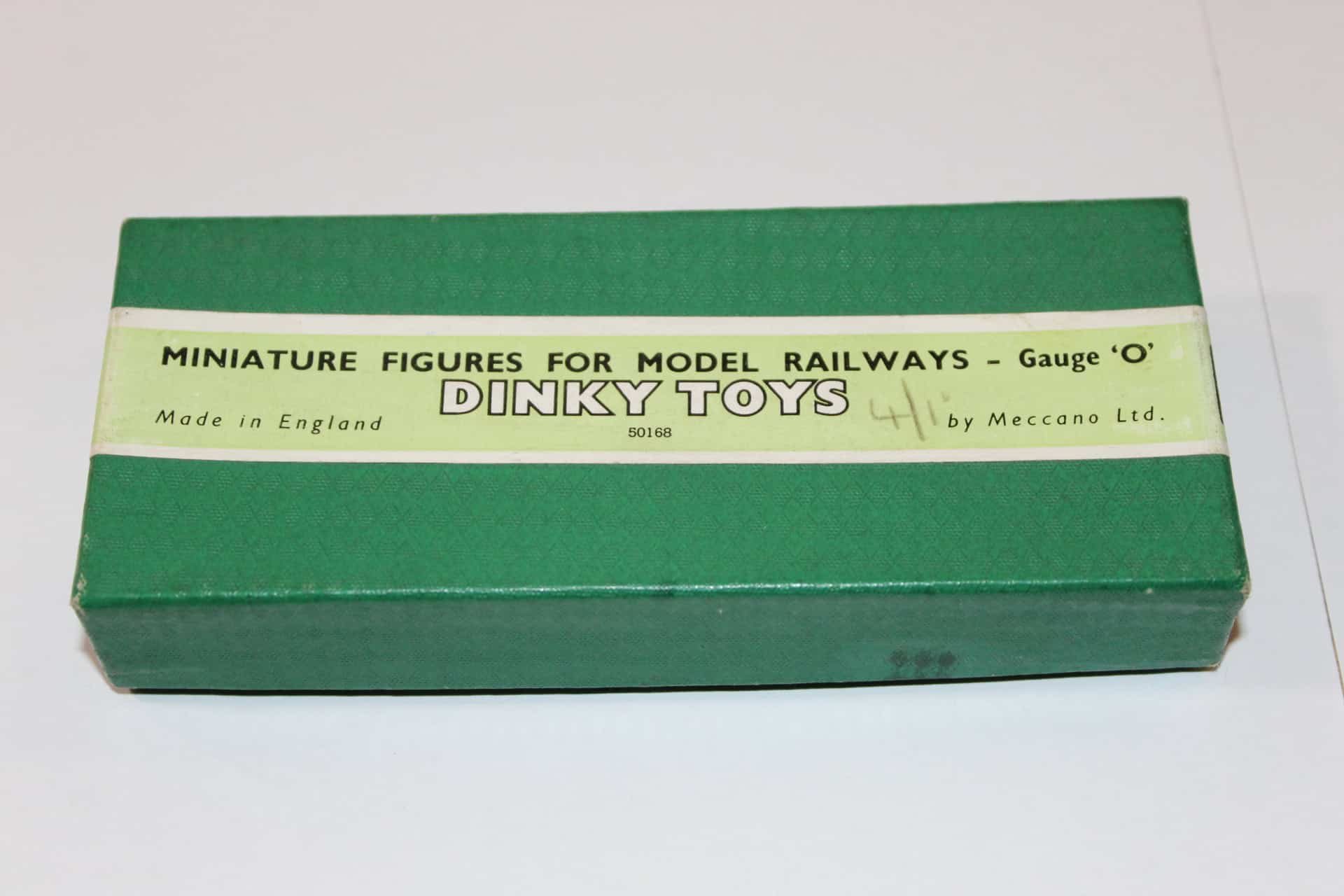 Dinky Toys No 001 Station Staff miniature figure for model railways, vintage collectible item.