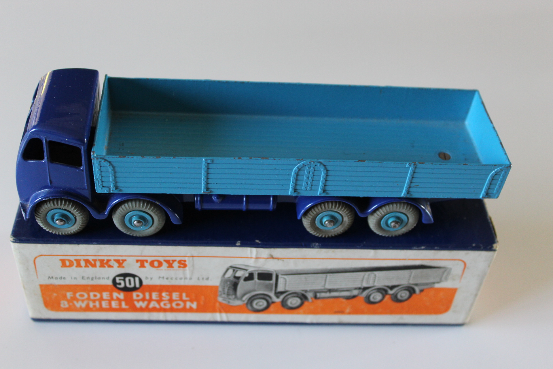 foden wagon 2nd cab dinky toys 501