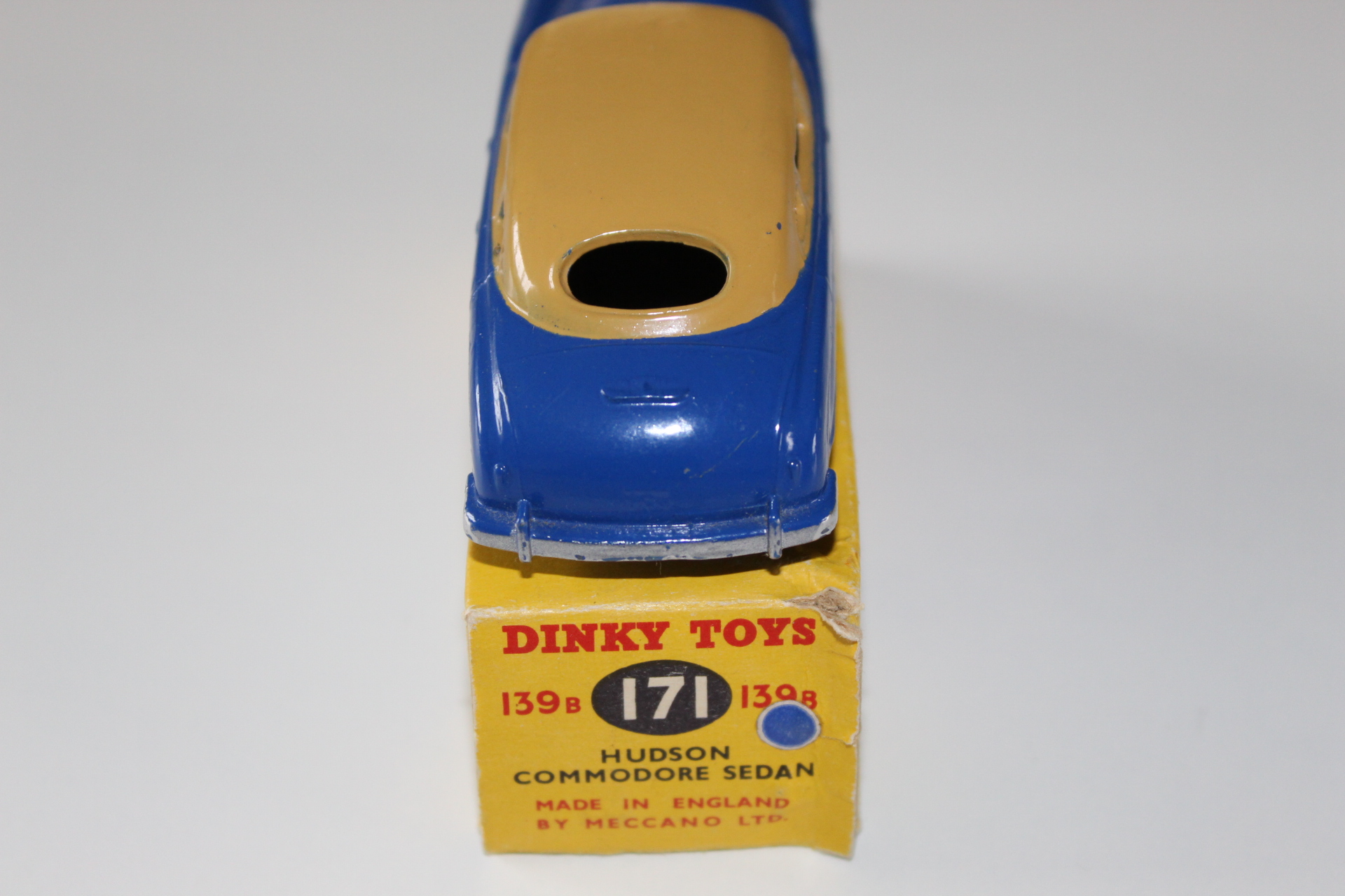 hudson commodore lowline dinky toys 171-139b back