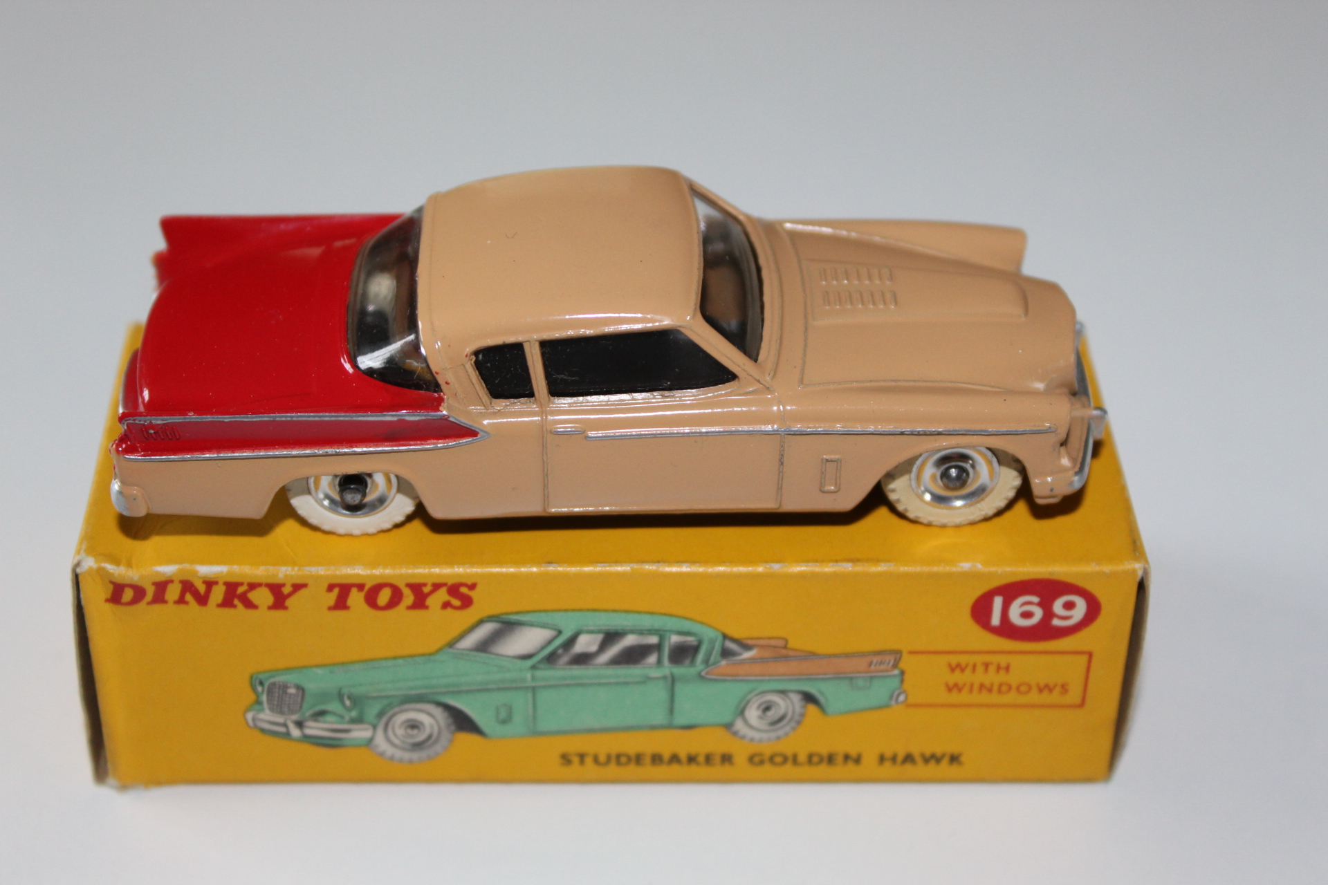 studebaker golden hawk dinky toys 169 side