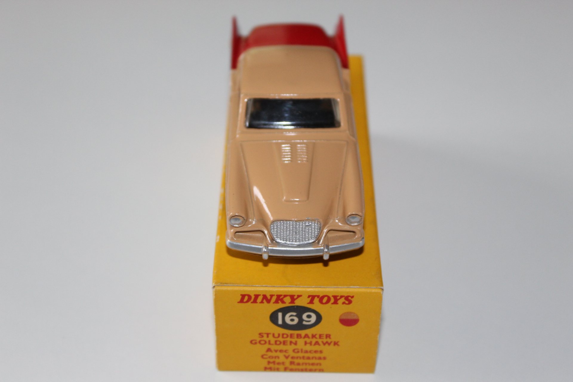 studebaker golden hawk dinky toys 169 front