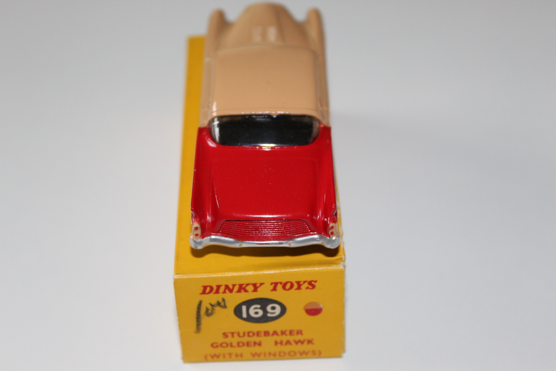studebaker golden hawk dinky toys 169 back