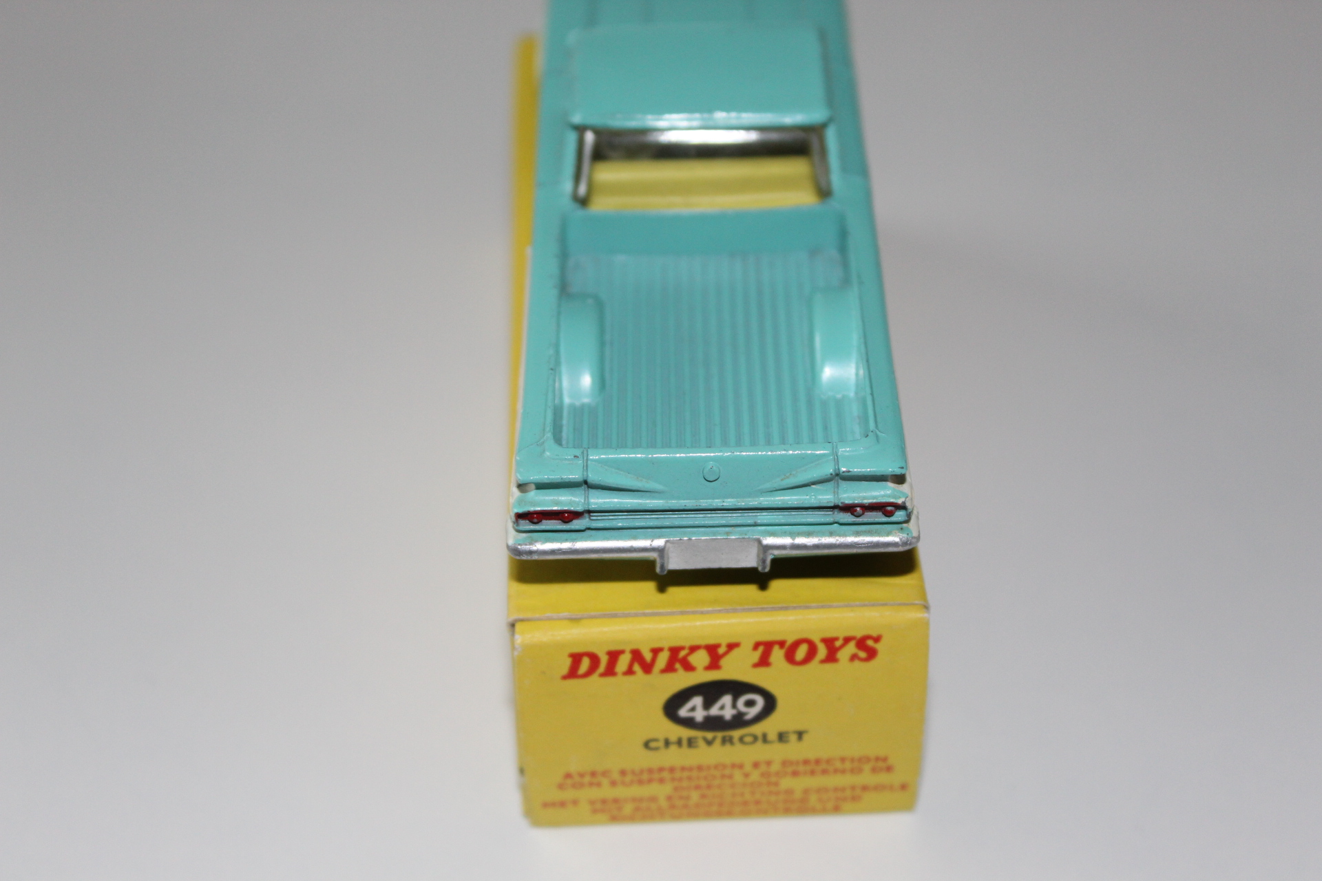 el camino yellow interior dinky toys 449 back