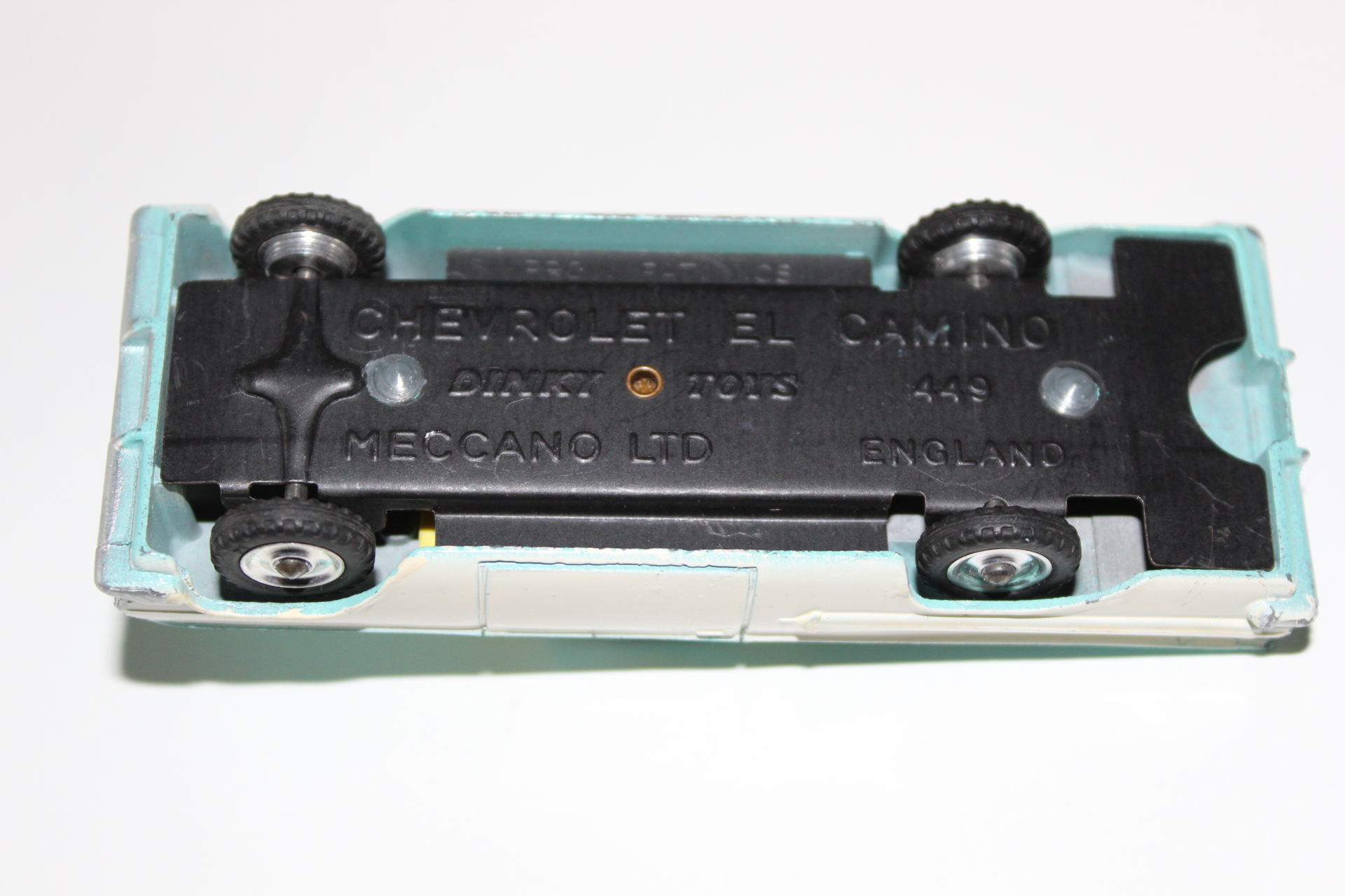 el camino yellow interior dinky toys 449 base