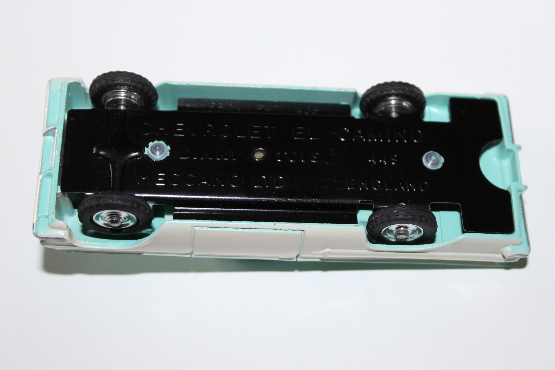 el camino blue interior dinky toys 449 base