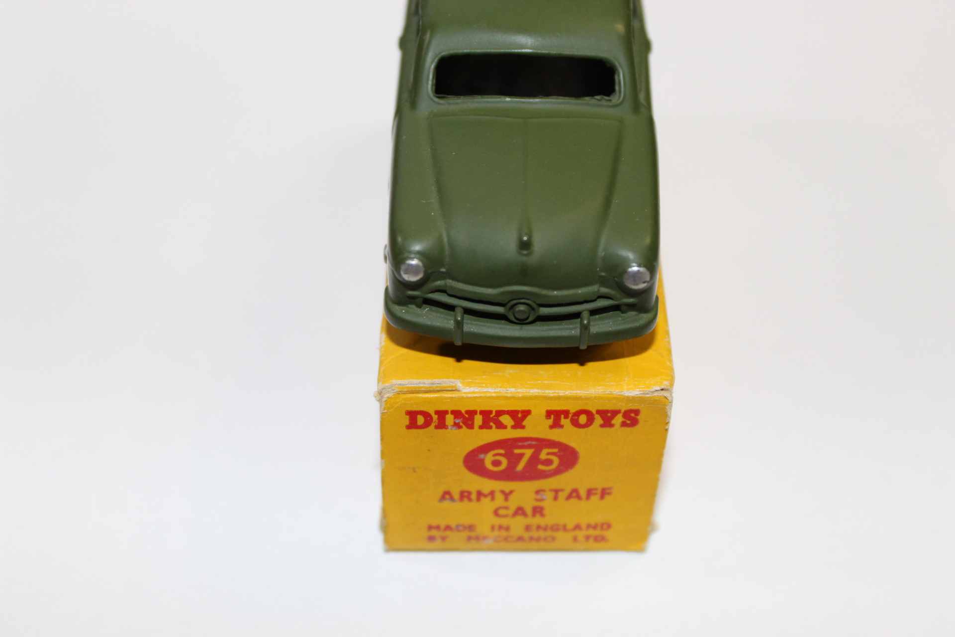 army staff car dinky toys 675 front