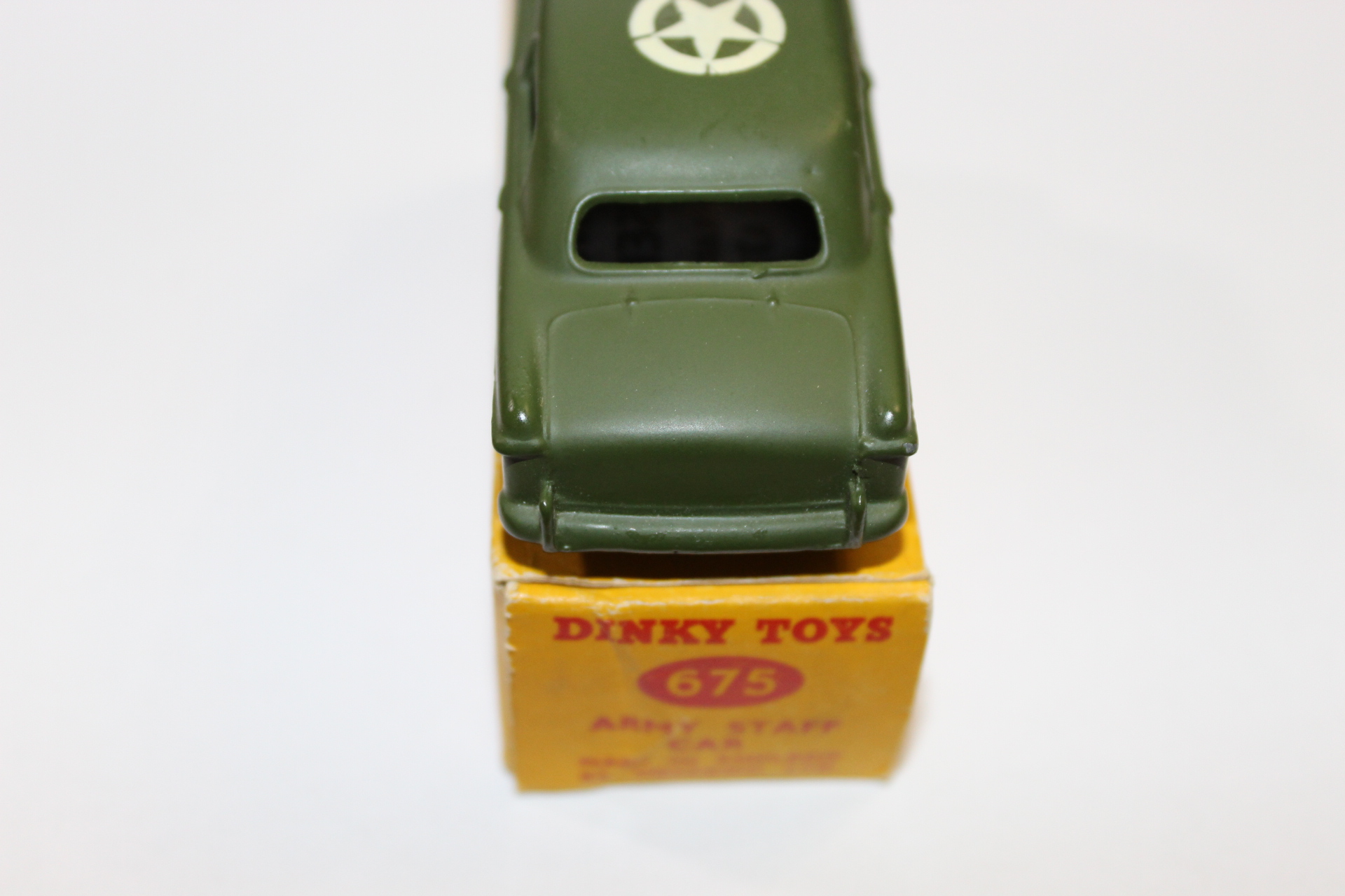 army staff car dinky toys 675 back
