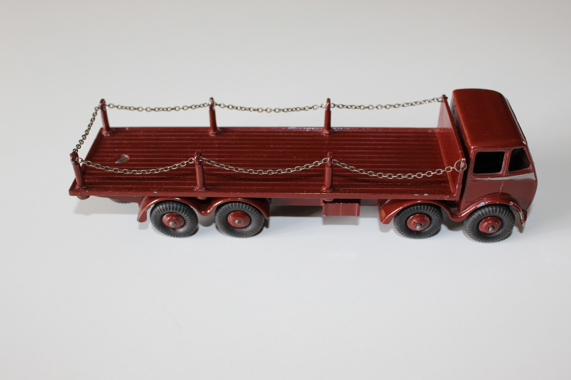 foden 1st cab chain lorry dinky toys 505 side