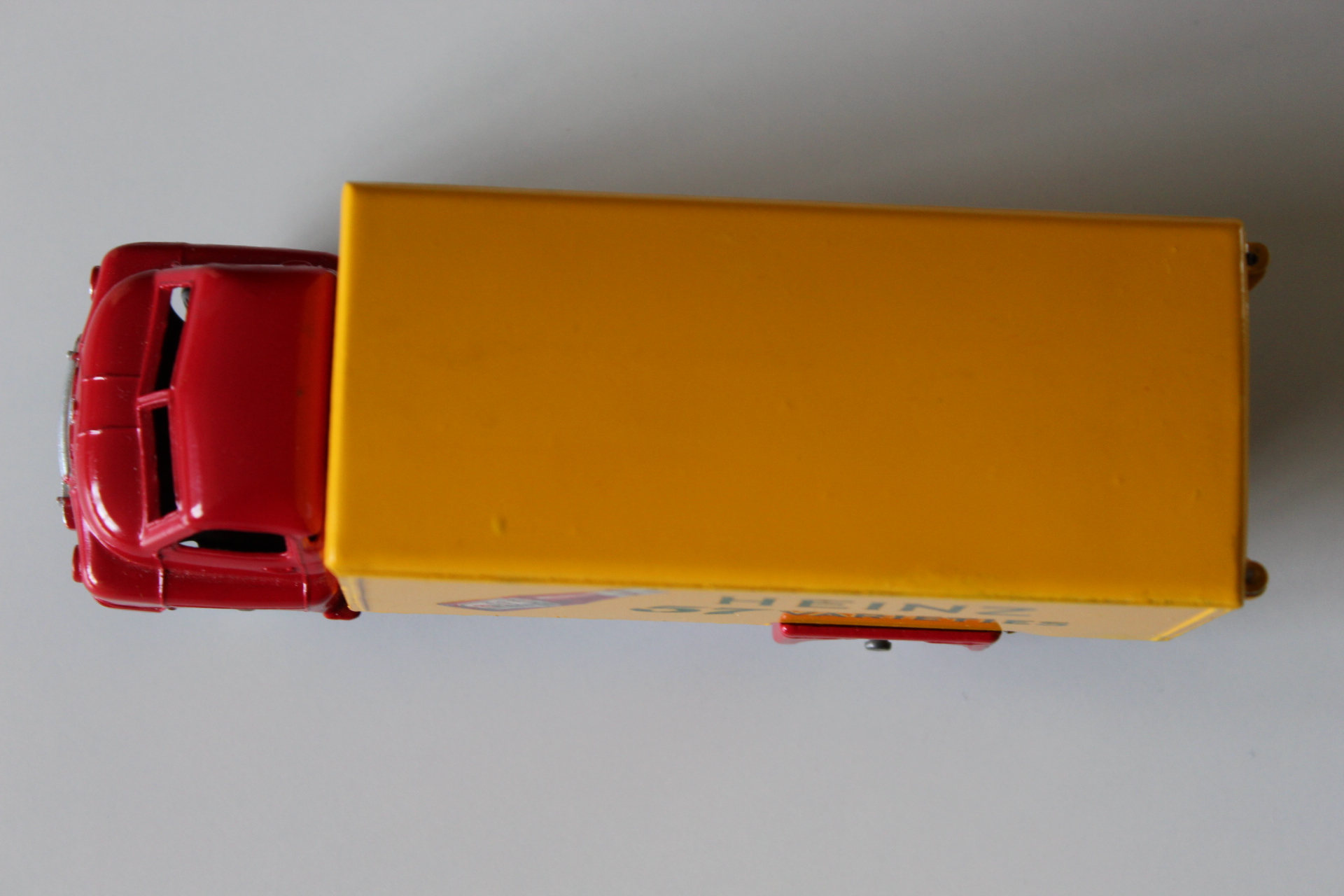 big bedford lorry heinz tomato bottle version dinky toys 923 top