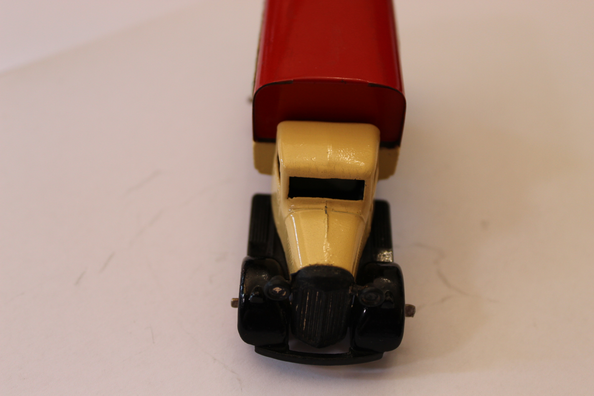 covered wagon type 4 dinky toys 24b front