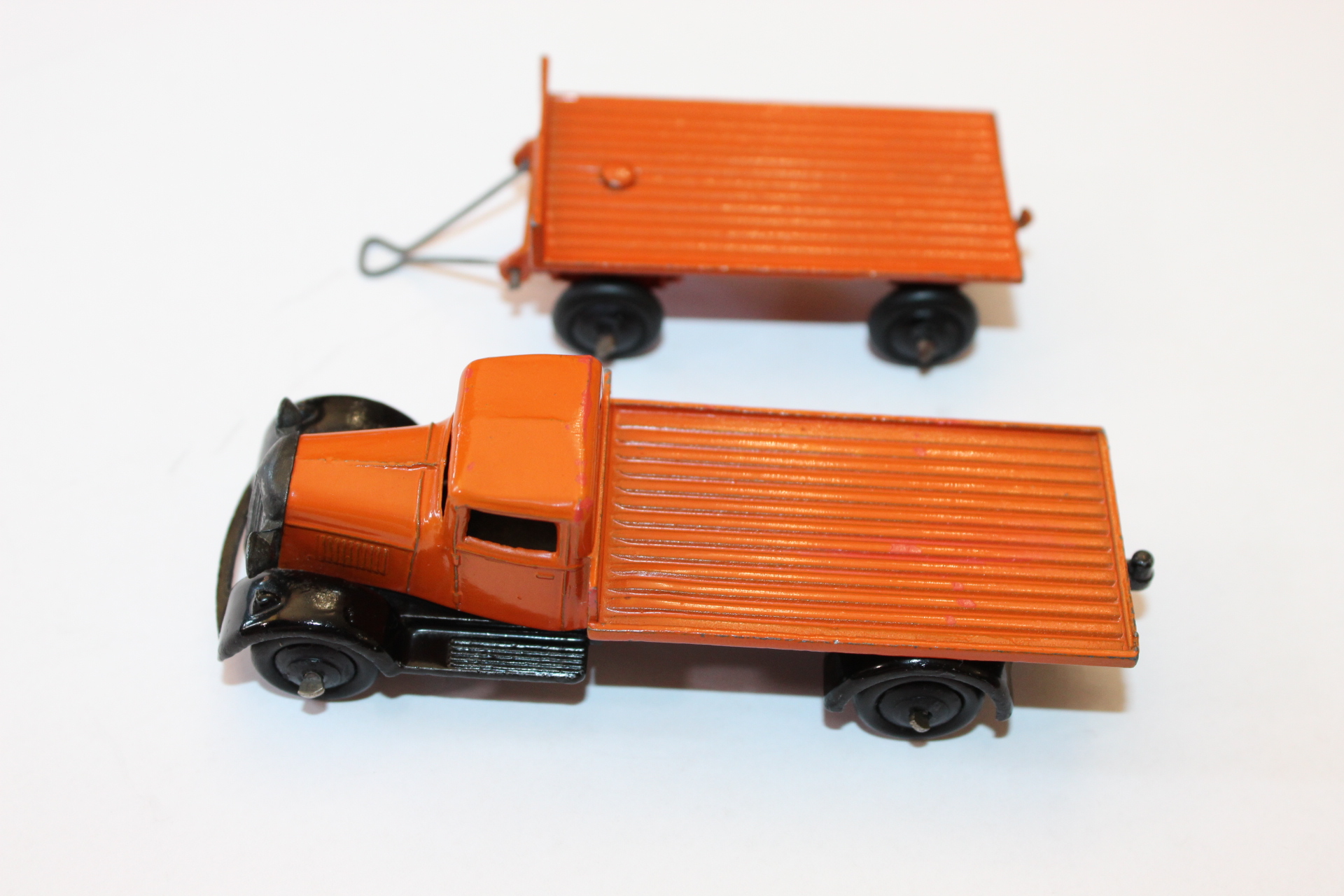 flatbed and trailer type 4 dinky toys 25t