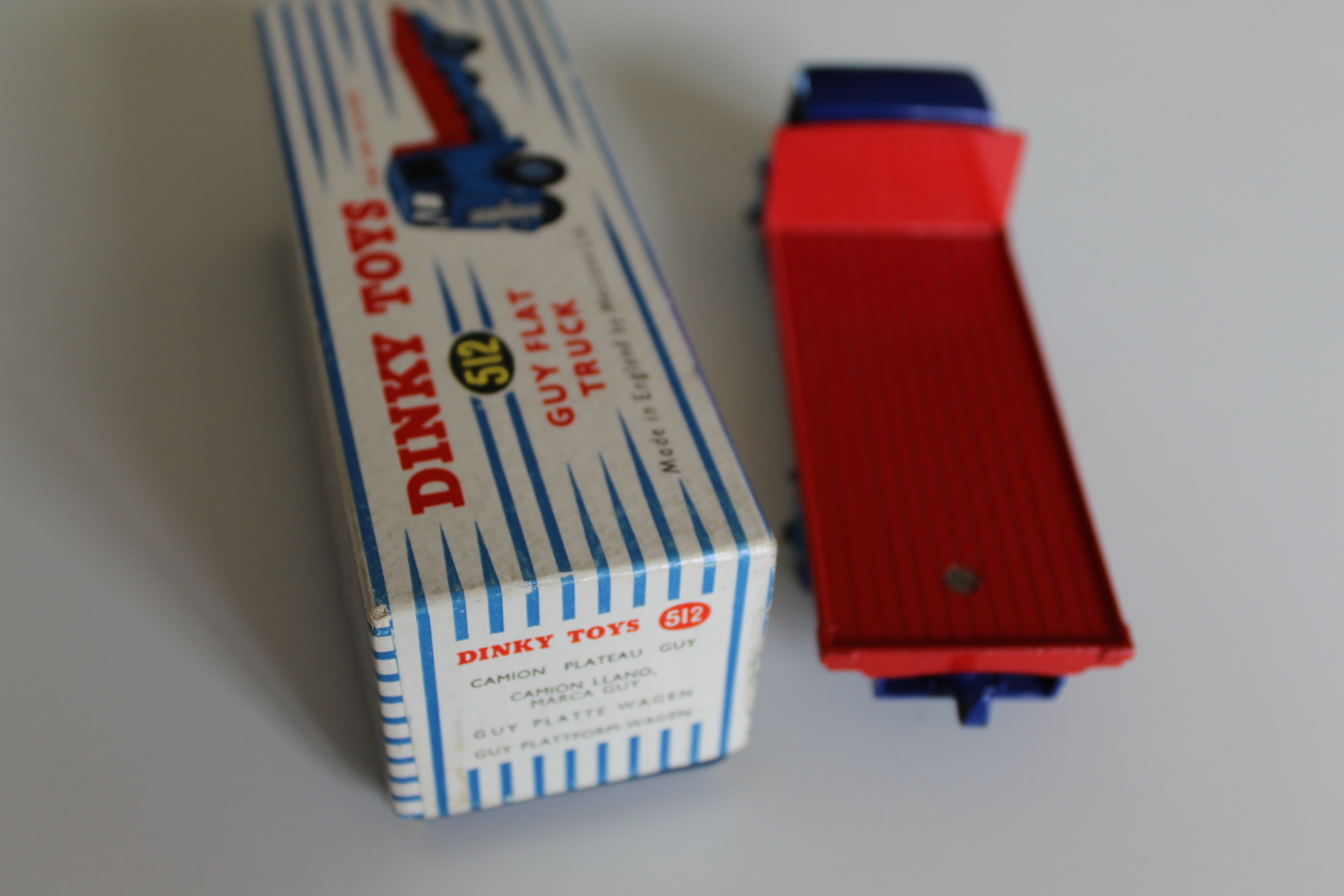 guy flat-truck dinky toys 512 back