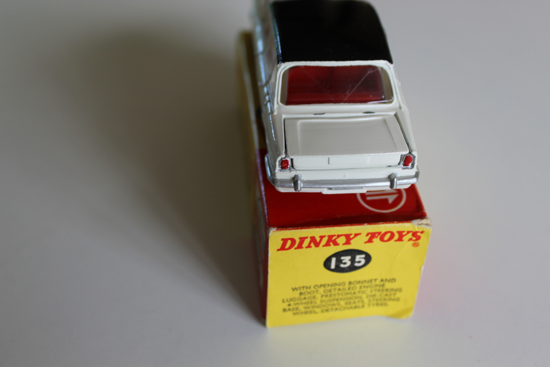 triumph 2000 promotional dinky toys 135 back