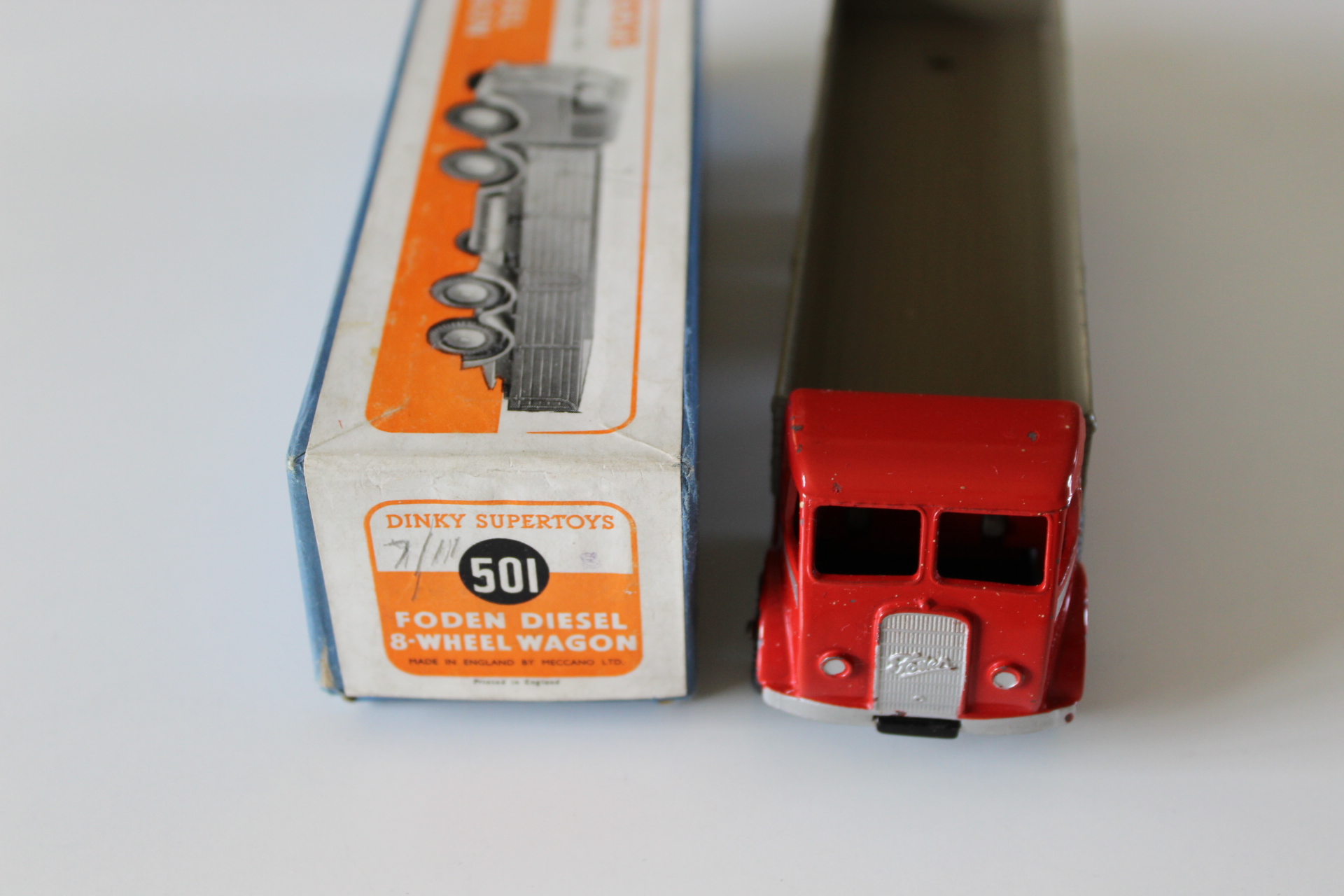 foden 1st cab wagon dinky toys 501 front