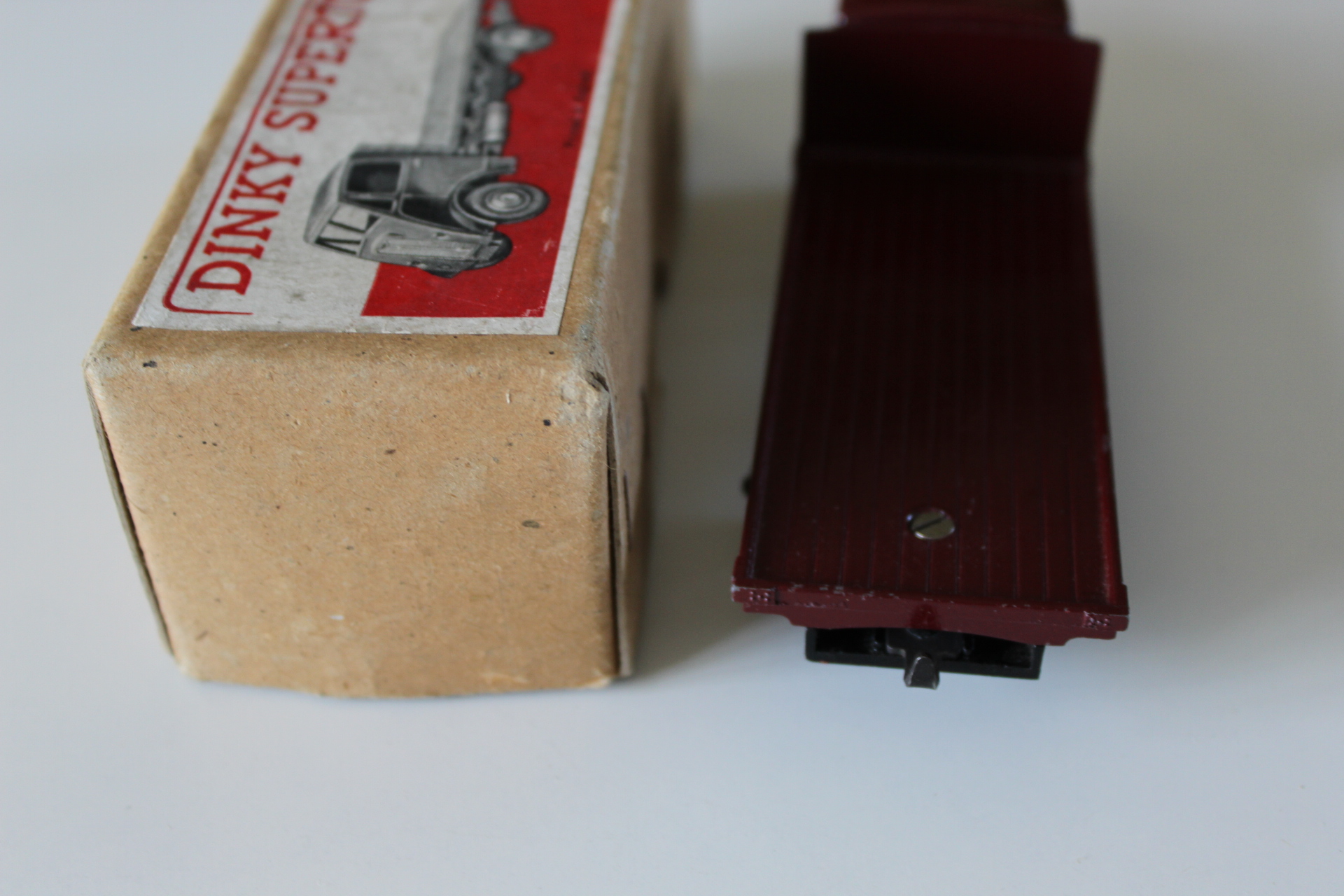 guy flat truck dinky toys 512 back