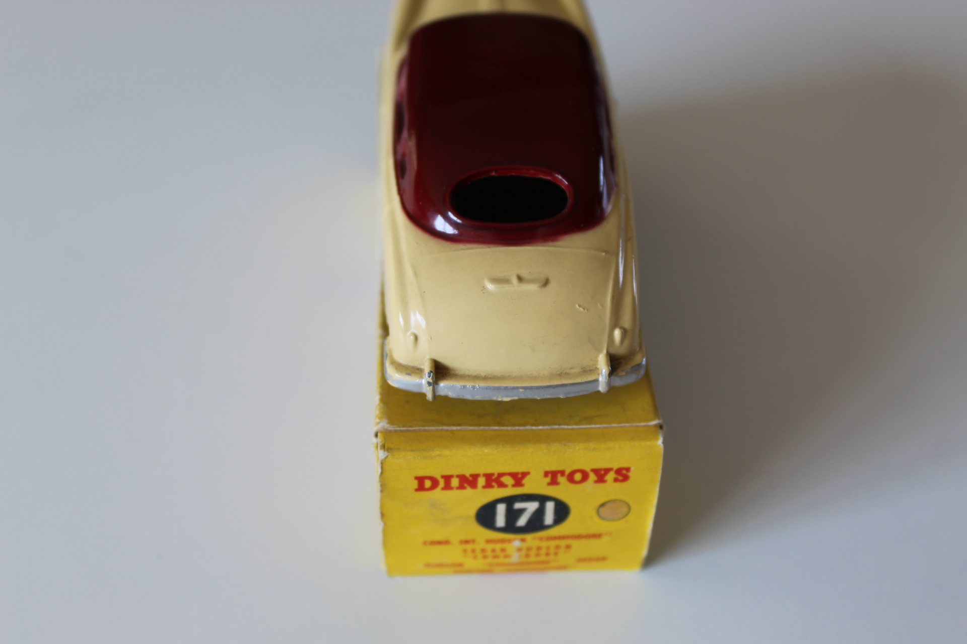 hudson commodore dinky toys 171 back