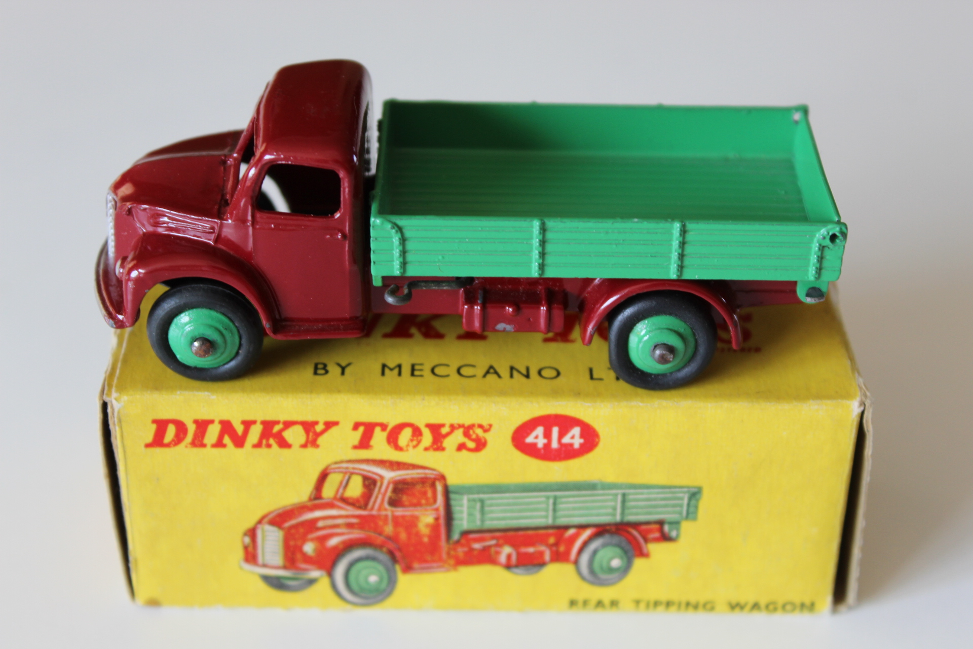 dodge tipper rare issue dinky toys 414