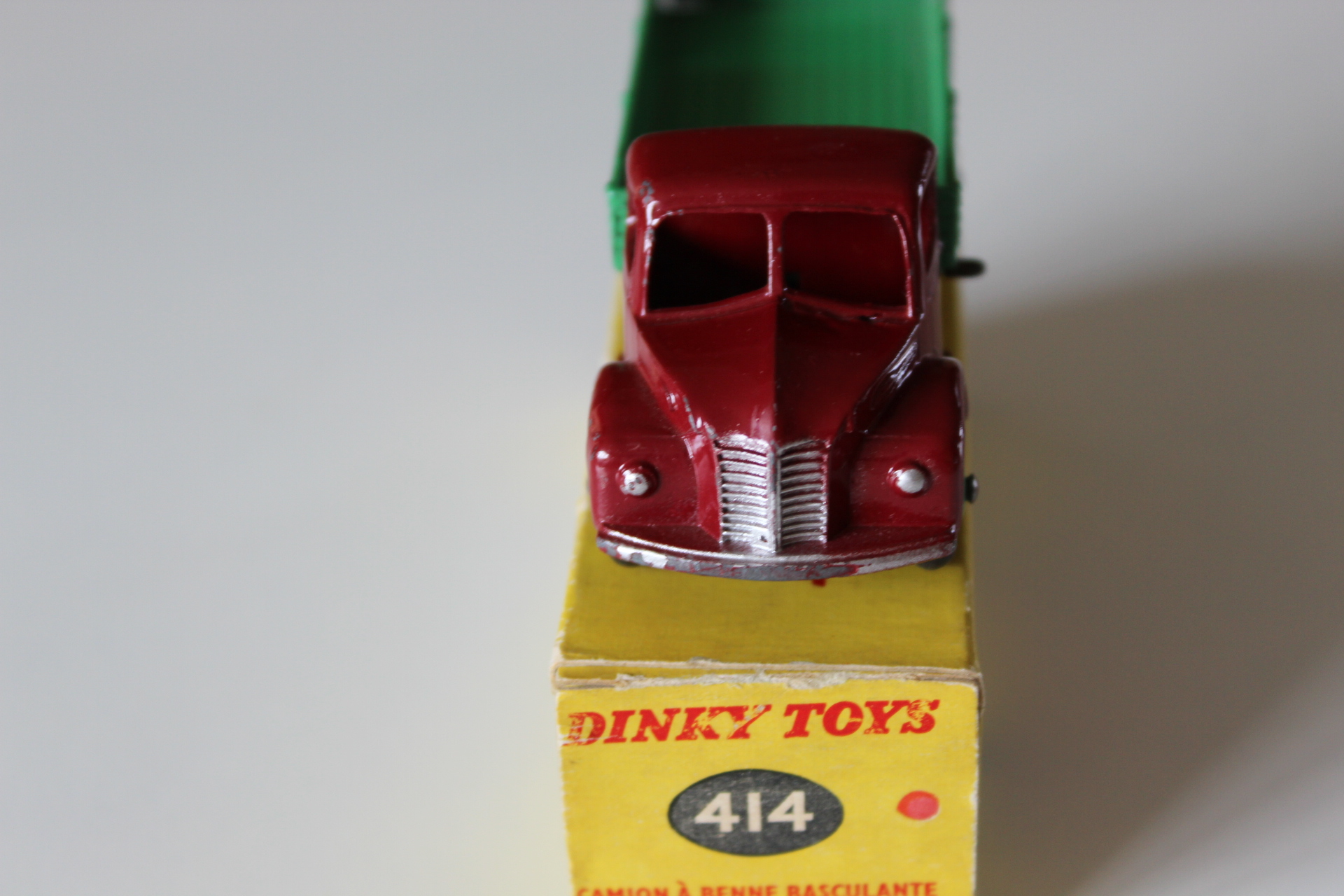 dodge tipper rare issue dinky toys 414 front