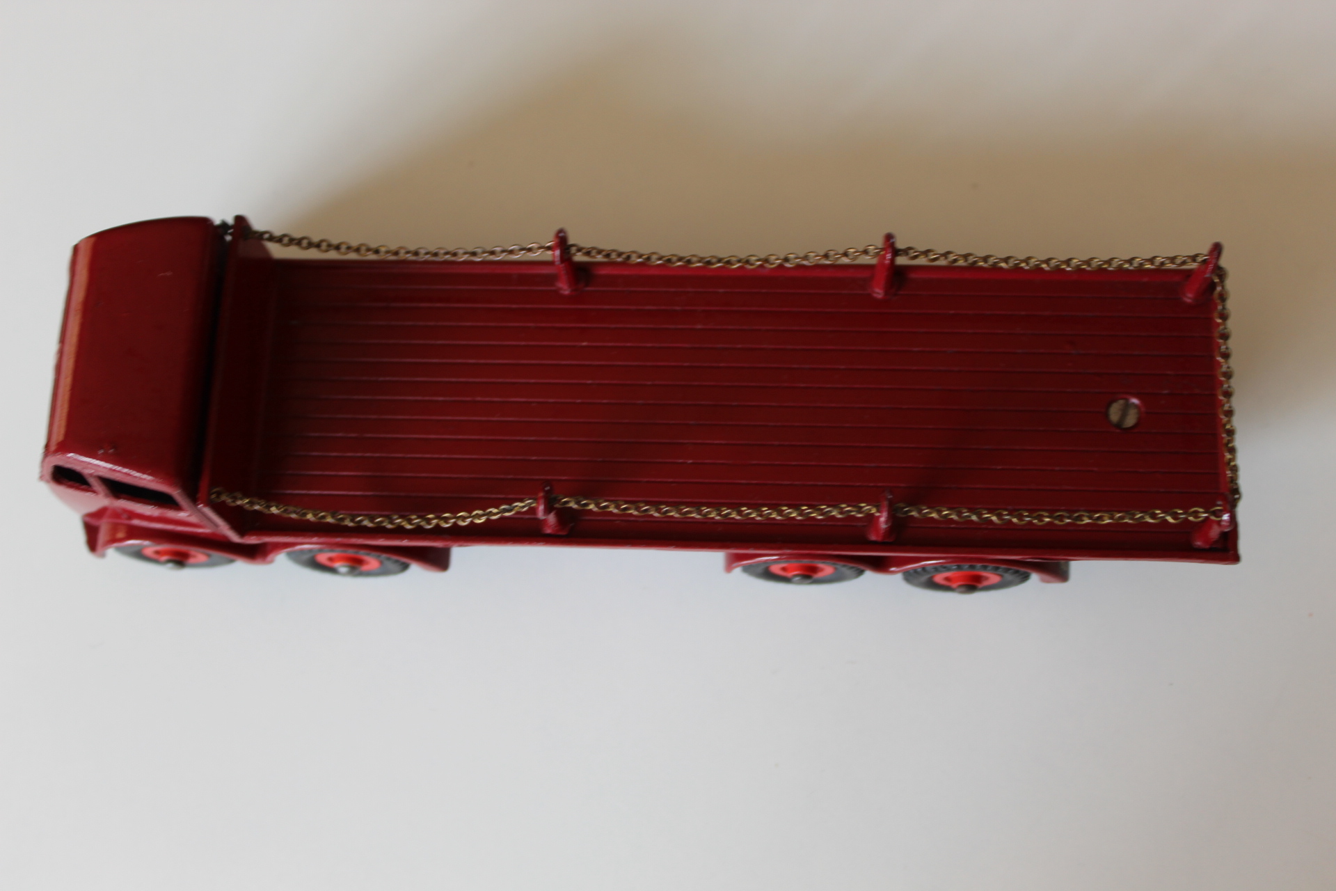 foden 2nd cab chain lorry dinky toys 905 top