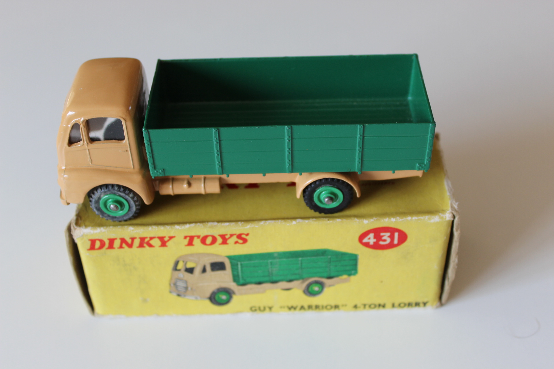 guy warrior wagon windows version dinky toys 431