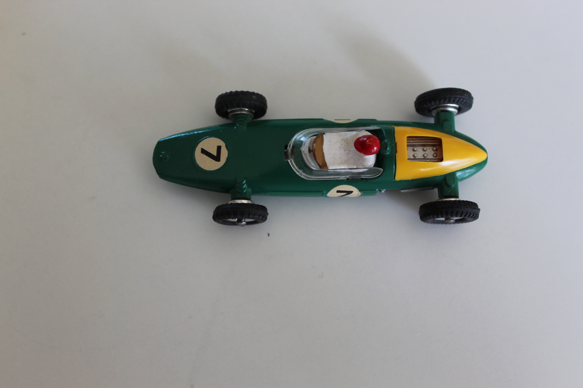 b.r.m. racing car dinky toys 243 top